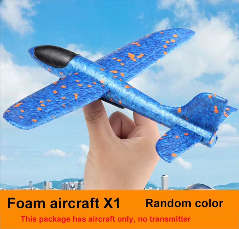 Airplane Launcher Toys Outdoor Sports Flying Toys Children'S Foam Ejection Aircraft Toys Birthday Gifts for Boys Girls